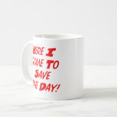 hier komme ich kaffeetasse (Vorderseite Links)