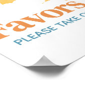 Hier kommen die Son Baby Duschfavors Poster (Ecke)