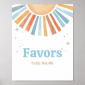 Hier kommen die Son Baby Duschfavors Poster (Vorne)