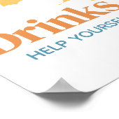 Hier kommen die Son Baby Duschgetränke Poster (Ecke)