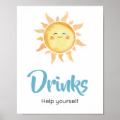Hier kommen die Son Niedlich Sun Baby Duschgetränk Poster (Vorne)