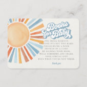 Hier kommen die Son Sunshine Books for Baby Card Begleitkarte (Vorderseite)