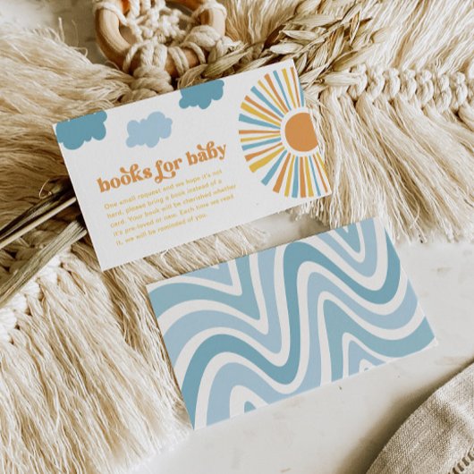 Hier kommen die Sun Books for Baby Cards Begleitkarte