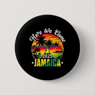 Hier kommen wir Jamaica 2025 Familien Urlaub Reise Button