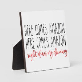 Hier kommt Amazon direkt auf meiner Abzweigung Fun Fotoplatte