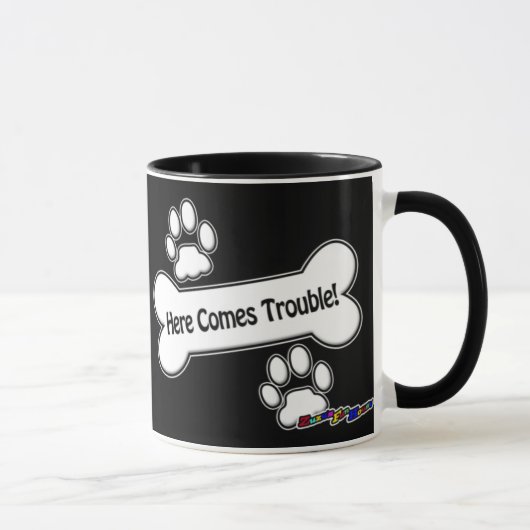 Hier kommt Ärger! Tasse! Tasse (Rechts)