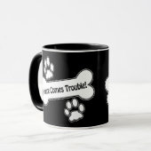 Hier kommt Ärger! Tasse! Tasse (Vorderseite Links)