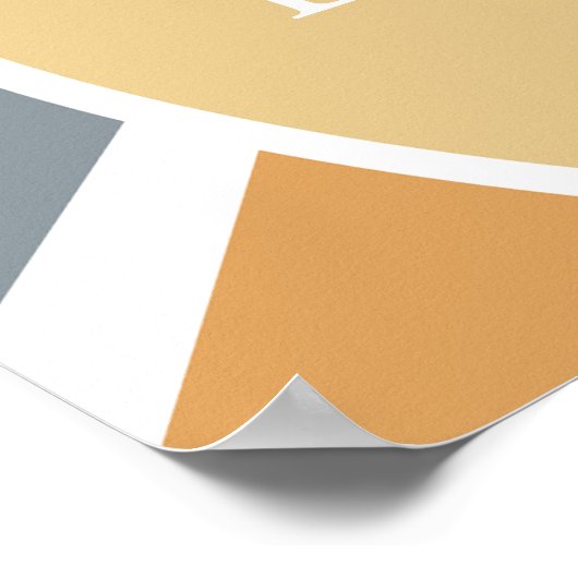 Hier kommt das Begrüßungsschild für die Son Baby D Poster (Ecke)