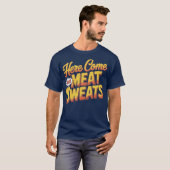 Hier kommt das Fleisch Sweet Funny Funny Erntedank T-Shirt (Vorne ganz)