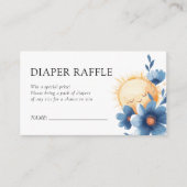 Hier kommt das Son Baby Duwer Diaper Raffle Begleitkarte (Vorderseite)