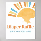 Hier kommt das Son Baby Duwer Diaper Raffle Poster (Vorne)