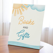 Hier kommt das Son Books and Gifts Sign