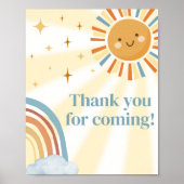 Hier kommt das Son Retro Danke, dass du gekommen b Poster (Vorne)