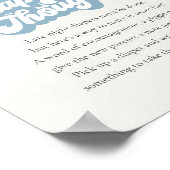 Hier kommt das Son Sunshine Diaper Gedanken Spiel Poster (Ecke)