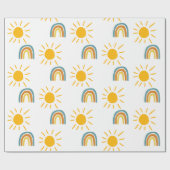 Hier kommt das "Son Wrapping Paper" Geschenkpapier (Flach)