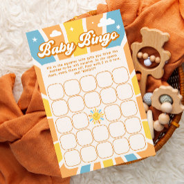 Hier kommt das Sun Baby Shower Baby Bingo Spiel