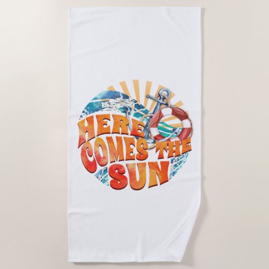 Hier kommt das Sun Beach Handtuch (Vorderseite)