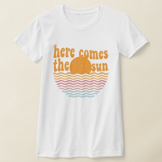 Hier kommt das Sun Retro T-Shirt (Ablage )