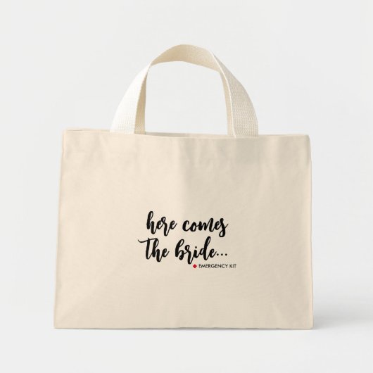 Hier kommt der Bride Emergency Kit Travel Accessor Mini Stoffbeutel (Vorne)