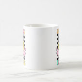 Hier kommt der Bride Groovy Junggeselinnen-Abschie Kaffeetasse (Mittel)