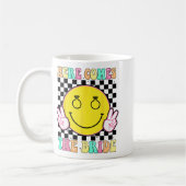 Hier kommt der Bride Groovy Junggeselinnen-Abschie Kaffeetasse (Links)