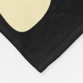 Hier kommt der Junggeselinnen-Abschied Bridal Sho Fleecedecke (Ecke)