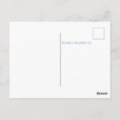 Hier kommt der Sohn Danke Postkarte (Rückseite)