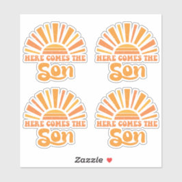 Hier kommt der Sohn Gottes I (Jesus) Aufkleber