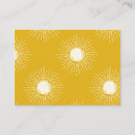 Hier kommt der Sohn Retro Baby Dusche Windel Raffl Begleitkarte (Rückseite)