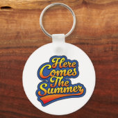 Hier kommt der Sommer Schlüsselanhänger (Vorderseite)