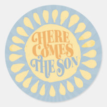 Hier kommt der Son Baby Shower Boy