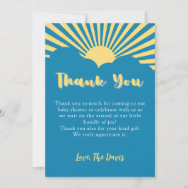 Hier kommt der Son Boho Sunshine Retro der 90er Einladung