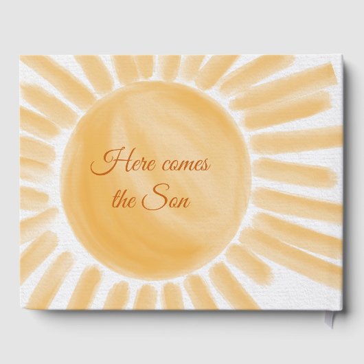 Hier kommt der Sonnenscheinstrahl der Sonnendusche Gästebuch (Rückseite)