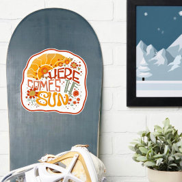 Hier kommt der Sun Retro Inspirivity Sticker