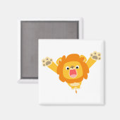 Hier kommt der Trouble-Magnet (niedlicher Cartoon- Magnet (Vorderseite/Rückseite)