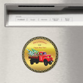 Hier kommt der Weihnachtsbaumstapler des Weihnacht Magnet (In Situ (Geschirrspüler))