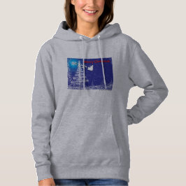 Hier kommt der Weihnachtsmann! Hoodie