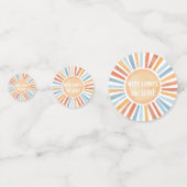 Hier kommt die Babydusche des SON Boho Konfetti (Rückseiten)