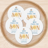 Hier kommt die Babydusche des Son Boy. Danke Geschenkanhänger