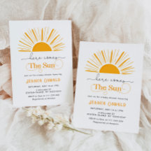 Hier kommt die Babydusche