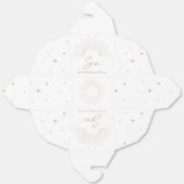 Hier kommt die Babydusche von Son Boho Geschenkschachtel (Ungefaltet)