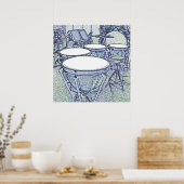 Hier kommt die Band - Timpani Poster (Küche)