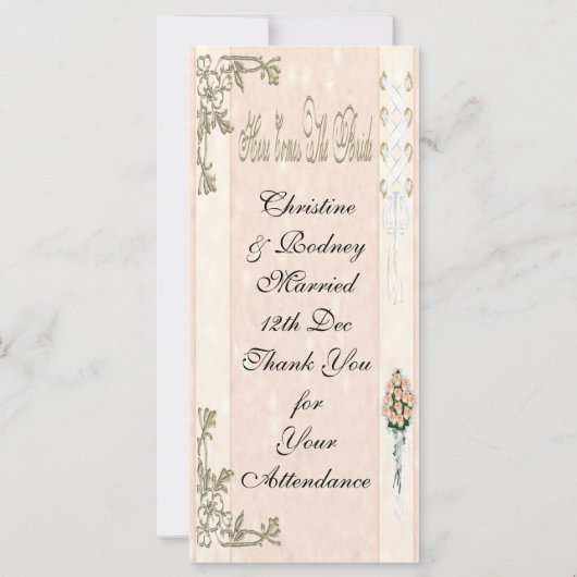 Hier kommt die Braut (Rückseite)