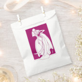 Hier kommt die Braut Geschenktütchen (Ausgeschnitten)