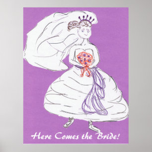 Hier kommt die Braut Poster
