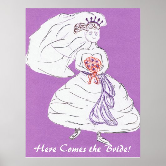 Hier kommt die Braut Poster (Vorne)