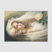 Hier kommt die Braut Seidenpapier (Vorderseite)