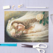 Hier kommt die Braut Seidenpapier (Handwerk)