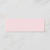 Hier kommt die Braut-uAwg Mini Visitenkarte (Rückseite)