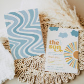 Hier kommt die Einladung der Son Baby Dusche